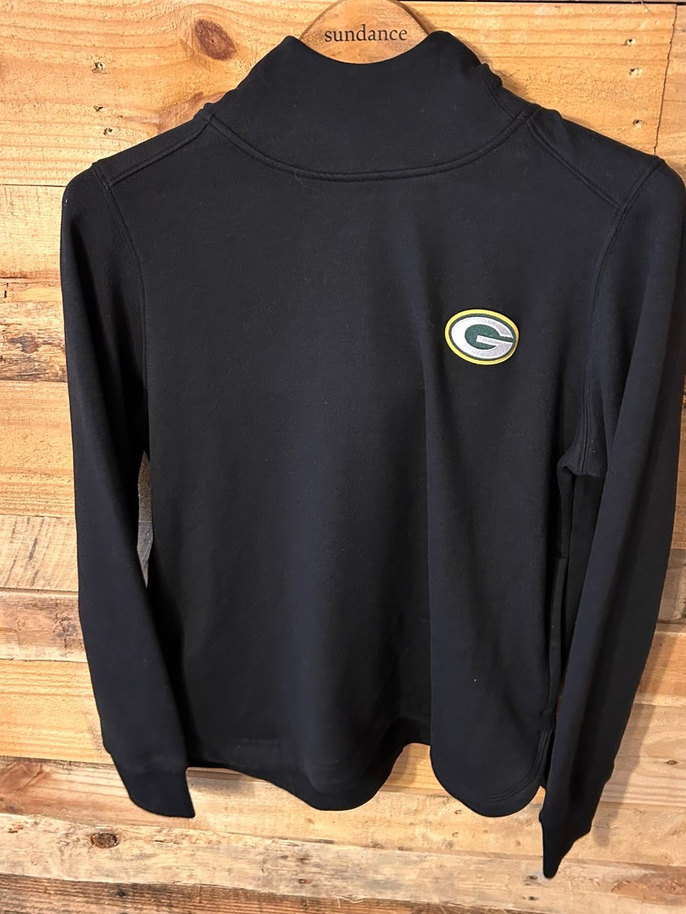 Women’s Green Bay Packers Black Eternity Pullover Hoodie Sz S NWT Soft
